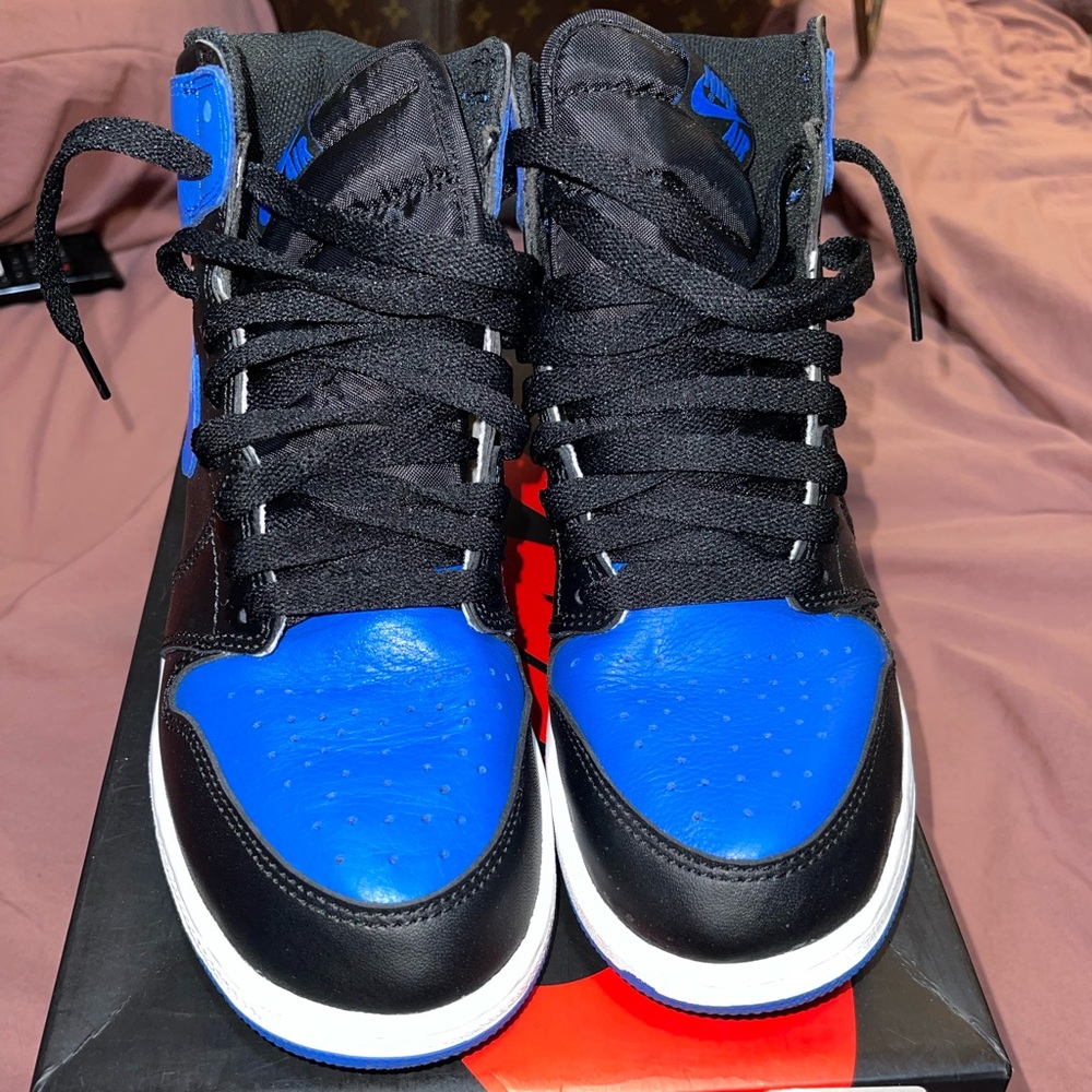 Jordan 1’s, Size 7, Blue & Black